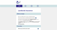 Desktop Screenshot of landlords.endsleigh.co.uk